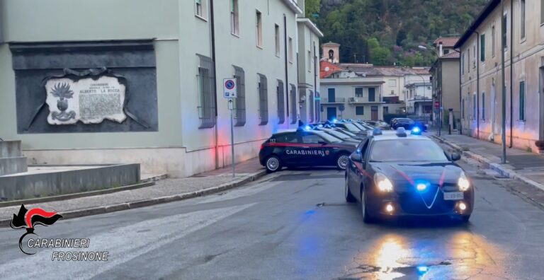 carabinieri pescosolido sora