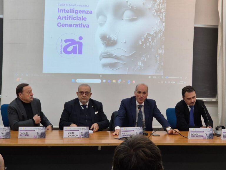 Intelligenza Artificiale Generativa, al via il Corso di Alta Formazione