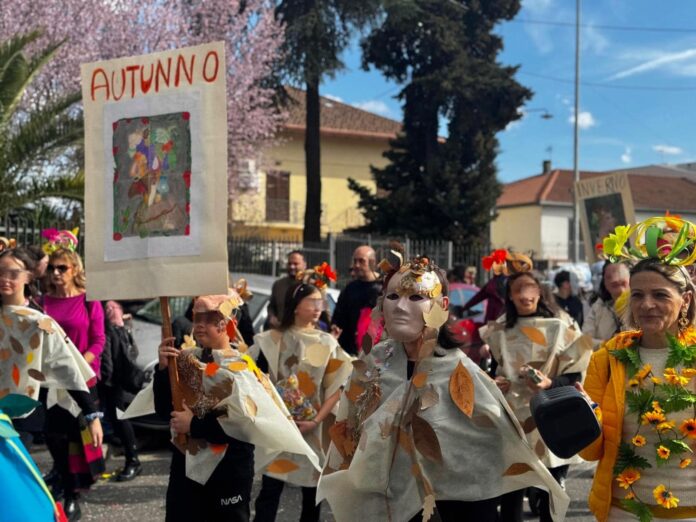 Carnevale Verolano-momento sfilata