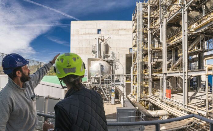 Impianto di Acea Ambiente di San Vittore del Lazio