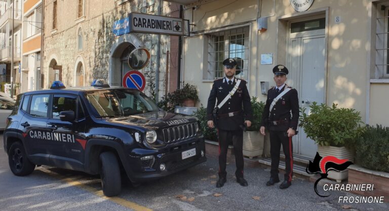 Alvito – Arrestato giovane spacciatore
