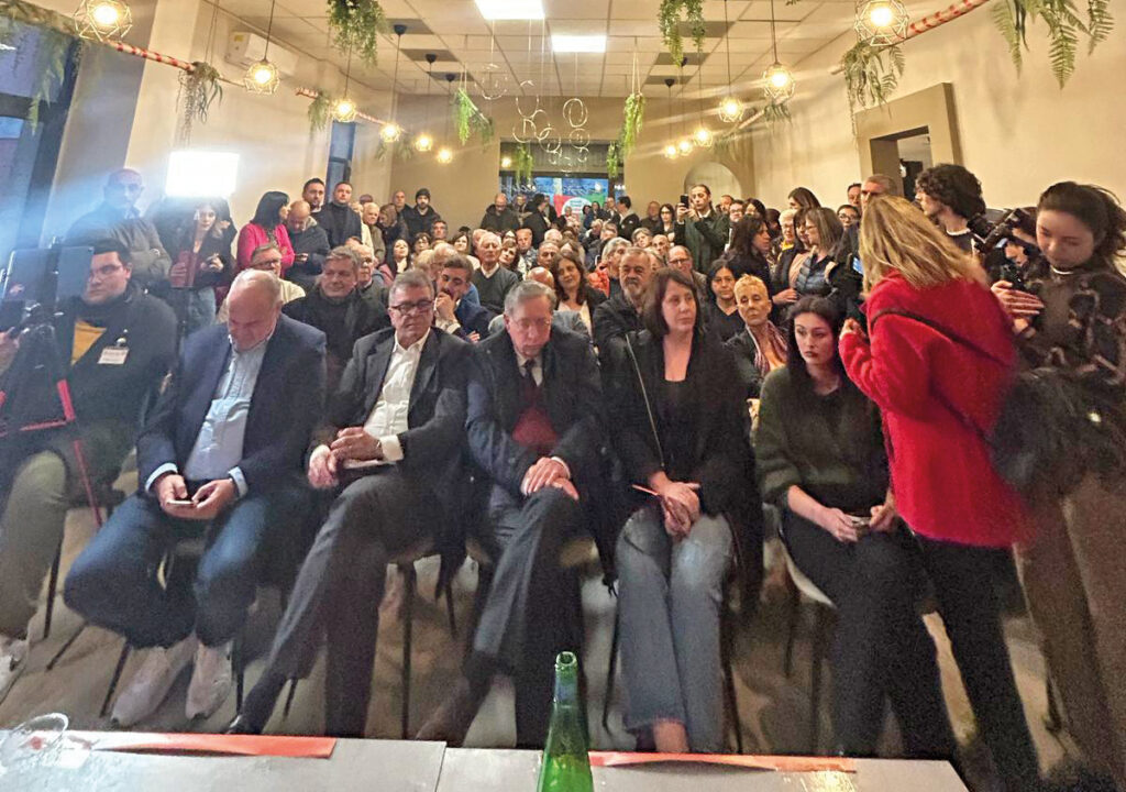 andrea querqui presentazione liste 2025 candidato sindaco ceccano centrosinistra