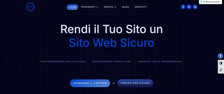 Nasce SitoWebSicuro.com: la prima piattaforma di hosting con cybersicurezza integrata per PMI