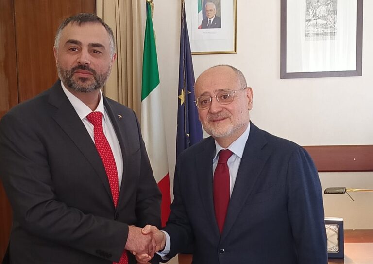 Frosinone – Il Prefetto Liguori incontra il Console Generale Marian Popescu