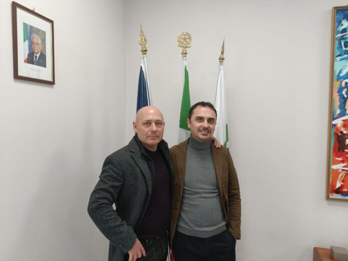 Il commissario Raffaele Trequattrini e il sub commissario Riccardo Roscia Il commissario Raffaele Trequattrini e il sub commissario Riccardo Roscia