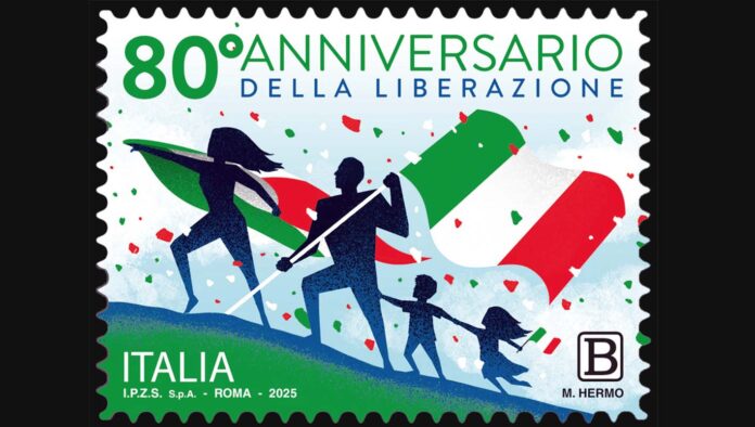 Poste Italiane – Emissione francobollo celebrativo della Liberazione Poste Italiane – Emissione francobollo celebrativo della Liberazione