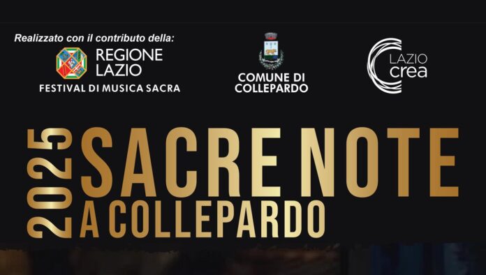 SACRE NOTE A COLLEPARDO SACRE NOTE A COLLEPARDO