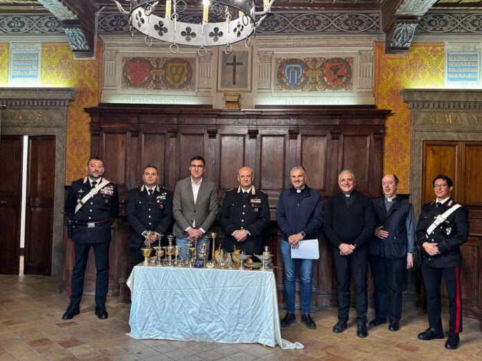 veroli Restituzione oggetti sacri veroli Restituzione oggetti sacri