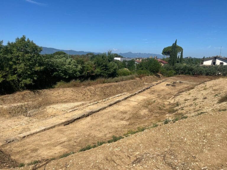 Ceprano – Visita nel tratto della Via Latina emerso dai lavori SGI