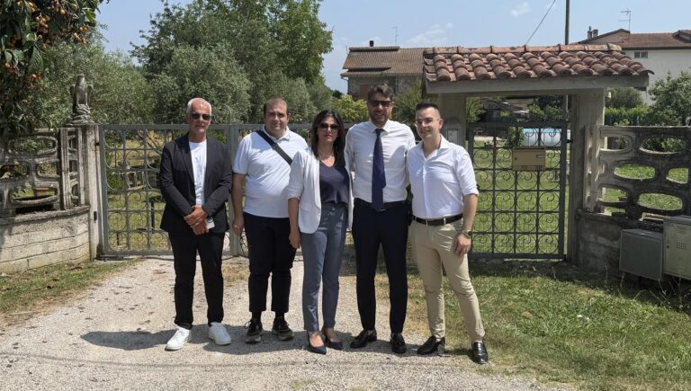 Il Presidente Di Stefano a Sant’Apollinare per un sopralluogo sulla SP 89
