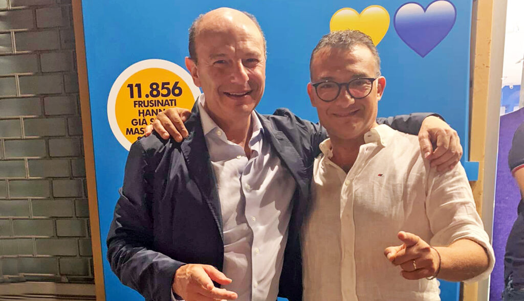 sindaco frosinone riccardo mastrangeli assessore manutenzione e lavori pubblici avvocato angelo retrosi