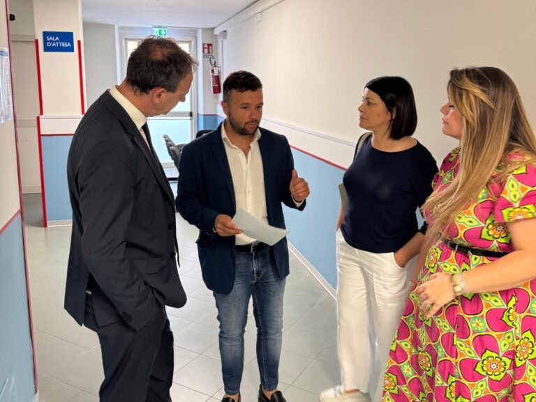 Ceprano – Arturo Cavaliere e Alessia Salvio in visita alla Casa di Comunità