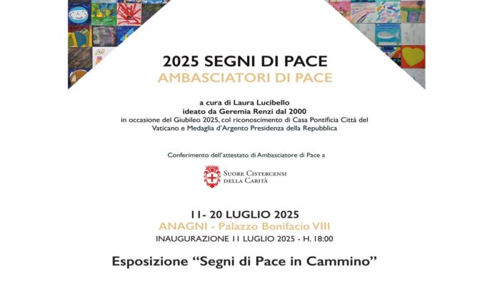 Anagni, mostra Segni di Pace in Cammino Anagni, mostra Segni di Pace in Cammino