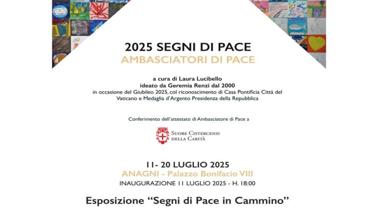 Anagni, mostra Segni di Pace in Cammino