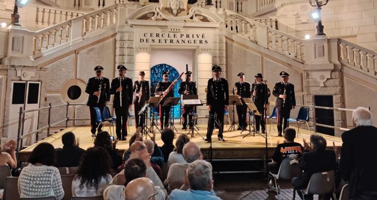 Fiuggi – Esibizione della banda musicale dell’Arma dei Carabinieri