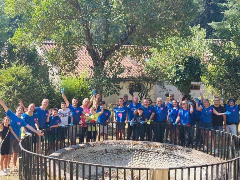 A Ceccano i volontari restituiscono dignità alla Villa Comunale