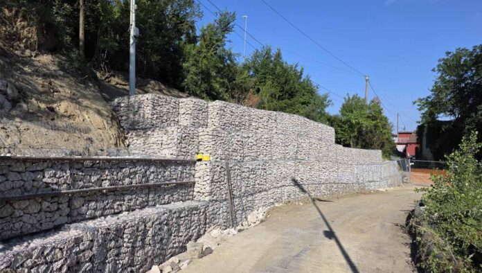 Frosinone, lavori vecchia strada Casilina, località Forcella Frosinone, lavori vecchia strada Casilina, località Forcella
