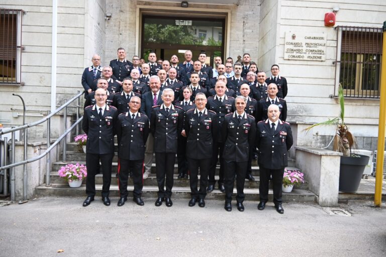 Visita del Comandante Interregionale al Comando Provinciale di Frosinone