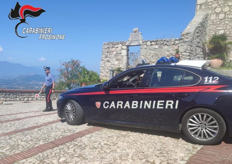 alatri fiuggi carabinieri