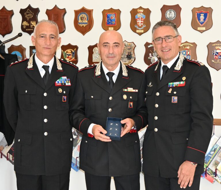 Frosinone – Promozione per il Comandante Armando Esposito