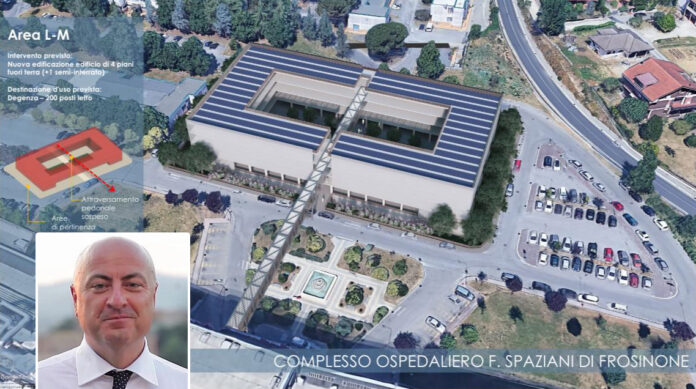 ospedale Fabrizio Spaziani Frosinone - rendering2 ospedale Fabrizio Spaziani Frosinone rendering nicola ottaviani