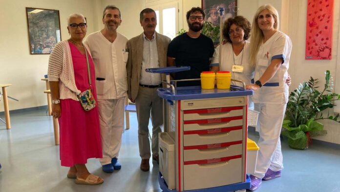 Asl di Frosinone – La donazione di un carrello per le medicazioni Asl di Frosinone – La donazione di un carrello per le medicazioni