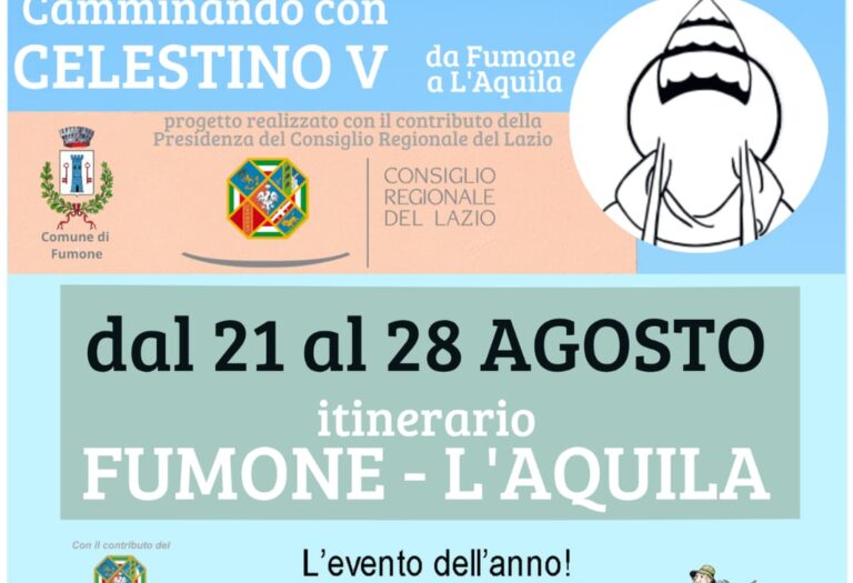 Da Fumone a L’Aquila sulle orme di Celestino V: un cammino tra storia, natura e spiritualità