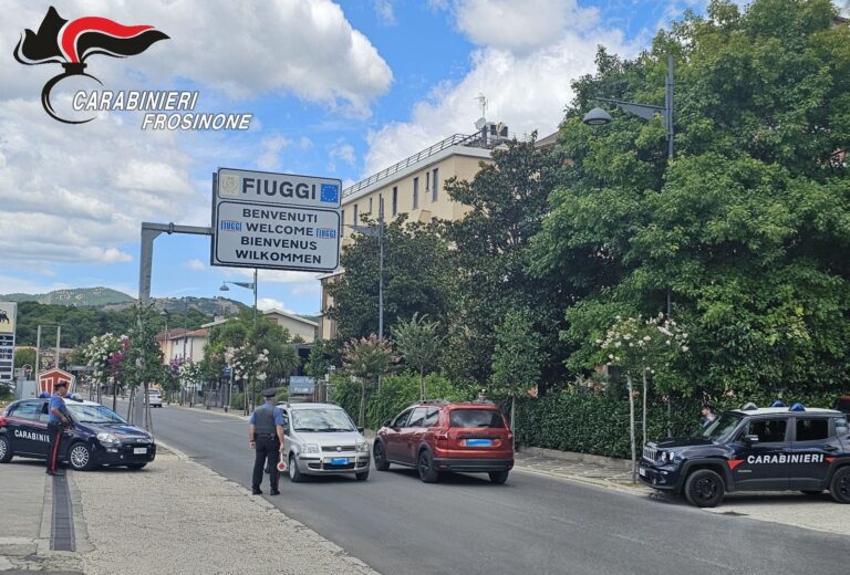 alatri fiuggi droga patente
