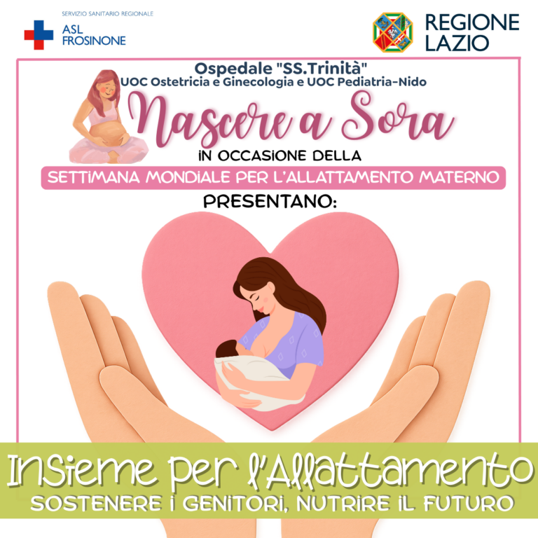 A Sora una giornata dedicata all’allattamento materno il 4 ottobre