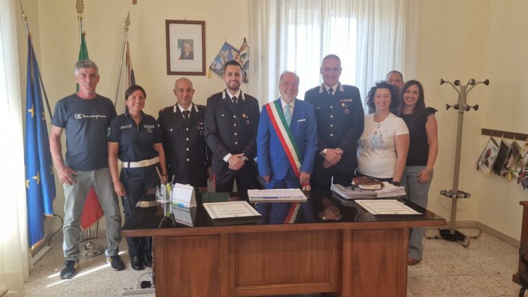 Arce, riconoscimenti al Maggiore Bartolo Taglietti e al Carabiniere Scelto Michele Pagano
