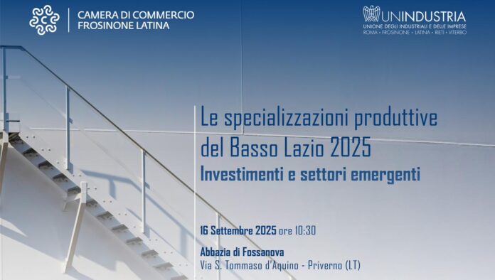 Basso Lazio, un viaggio nei cluster produttivi di domani Basso Lazio, un viaggio nei cluster produttivi di domani