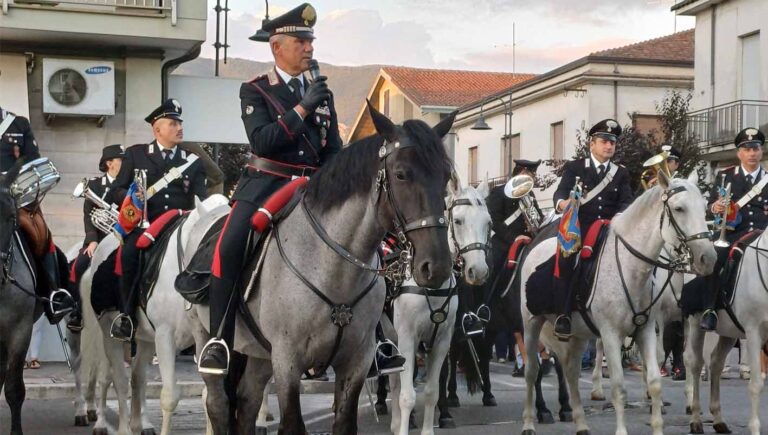 Festival Gazzelloni, il concerto della Fanfara dei Carabinieri a cavallo