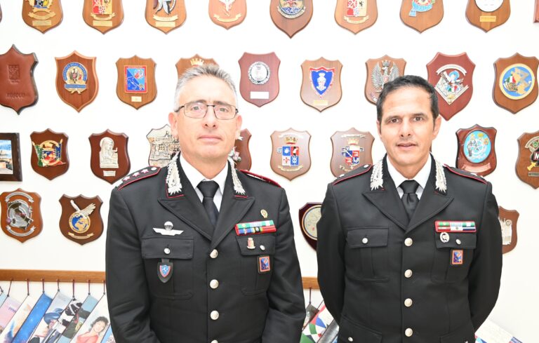 Pontecorvo – Il Comandante Felice Egidio assume il comando della Compagnia Carabinieri