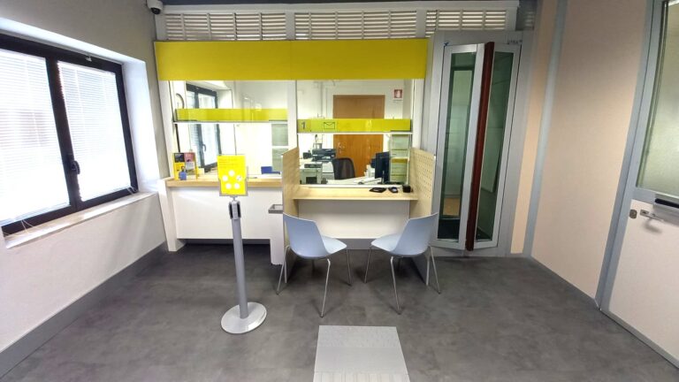 Gli interventi 'Polis' realizzati in un ufficio postale