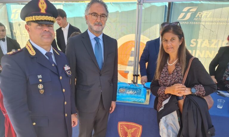 Cerimonia per il trentennale della fondazione del Posto di Polizia Ferroviaria a Frosinone