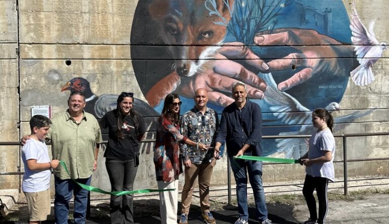 Arnara celebra il successo delle sue iniziative culturali e inaugura il murales di comunità dedicato alla pace