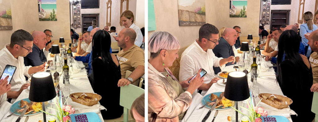 mastrangeli ottaviani scaccia cena pontida 2025