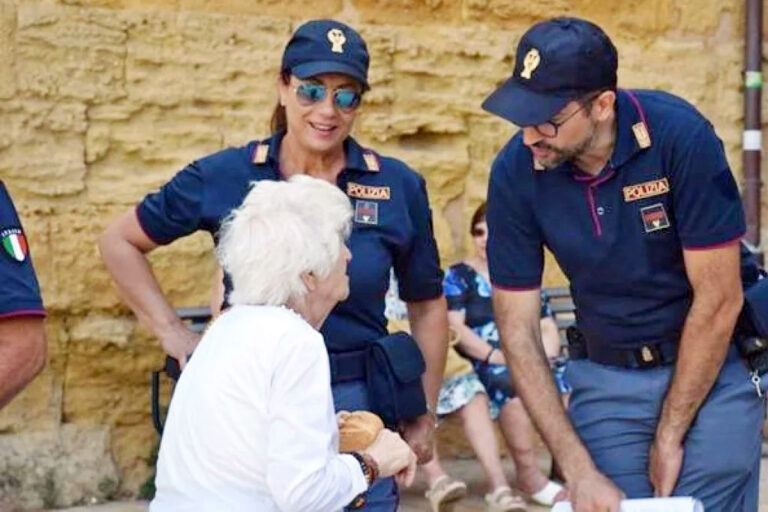 polizia di stato anziana