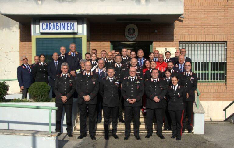 Il Generale Cantoni in visita alla Compagnia Carabinieri di Alatri