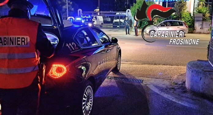 carabinieri frosinone investimento incidente