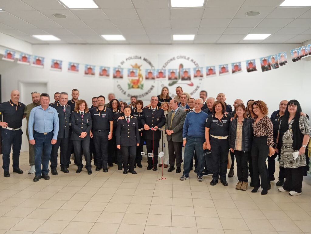 pensionamento tofani vicecomandante polizia locale frosinone