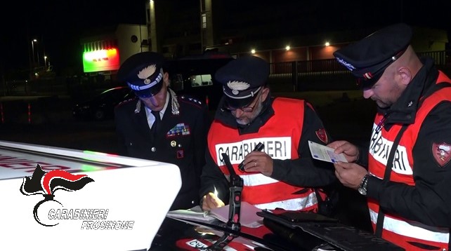 frosinone controlli carabinieri droga alcol frosinone controlli carabinieri droga alcol