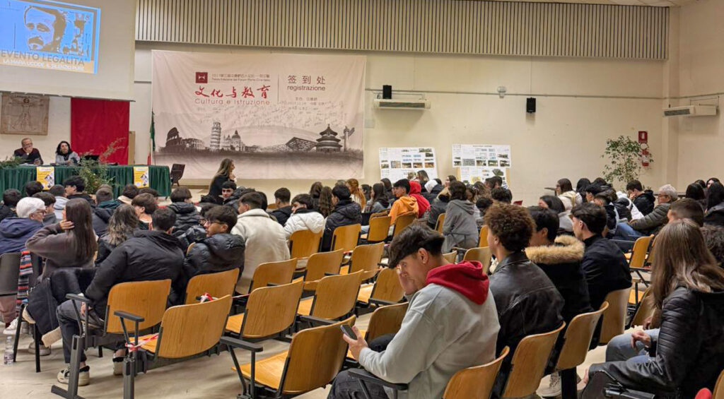 fratello peppino impastato scuola angeloni frosinone
