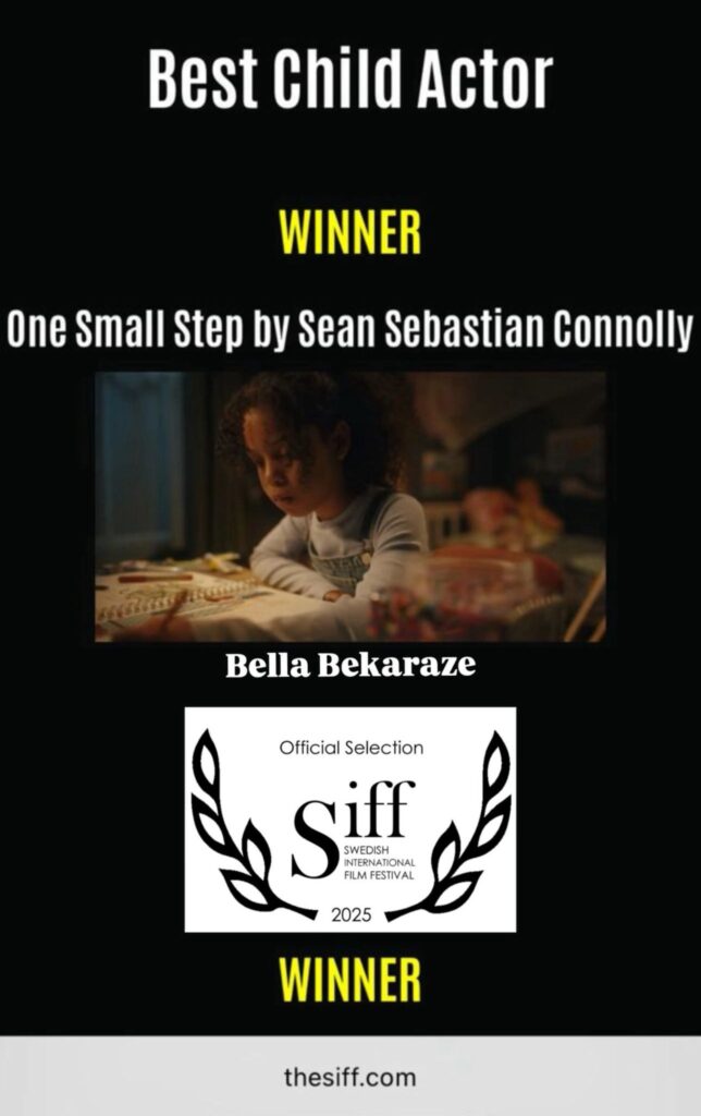 Bella-May Iorio Bekaraze Best Child Actor Award