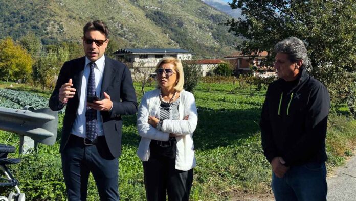 Sora, messa in sicurezza della strada comunale in località Grignano