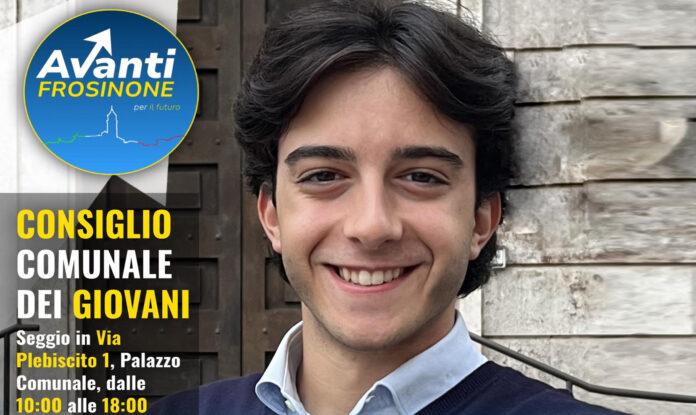 giorgio russo consiglio comunale giovani lista avanti frosinone per il futuro