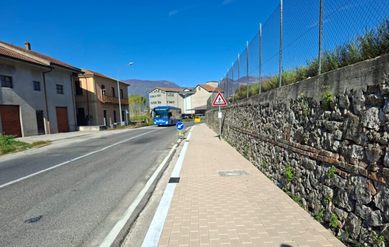 Sicurezza stradale – Astral al lavoro sulla SR 82 della Valle del Liri