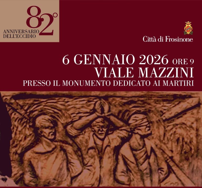 COMUNE DI FROSINONE TRE MARTIRI toscani