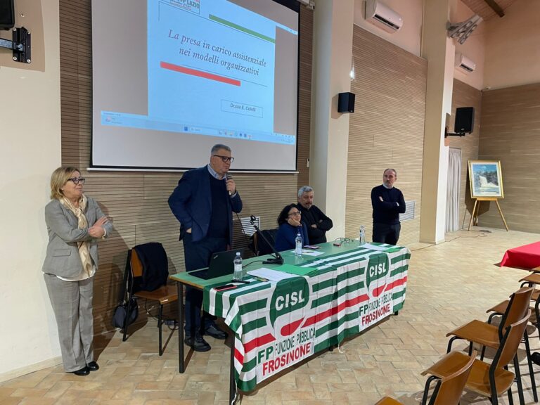 Cisl Fp Frosinone – Successo per la formazione dedicata alle Professioni Sanitarie