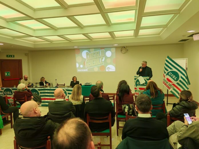 Cisl frosinone ferentino consiglio generale